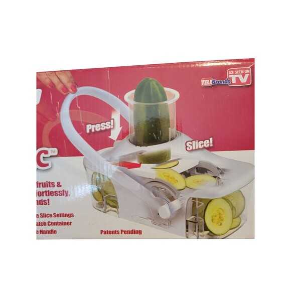 SLICE-O-MATIC Kitchen Slices Fruits, Vegetables As Seen on TV - Slicer - Picture 2 of 5